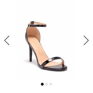 *RESERVED* NEW Black Single Strap Heels